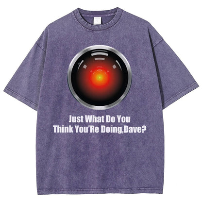 What Do You Think You’Re Doing,Dave? Vintage Distressed T-shirt