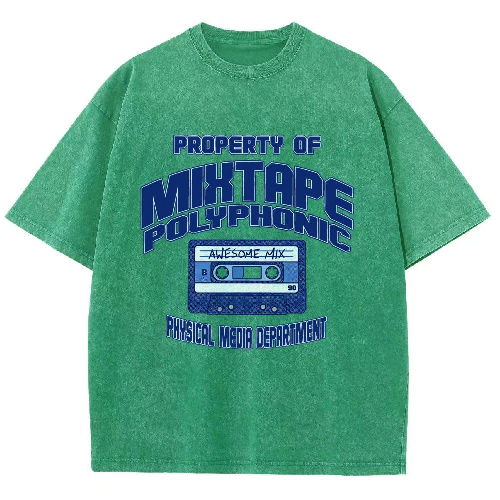 Property of Mixtape Polyphonic Vintage Distressed T-shirt