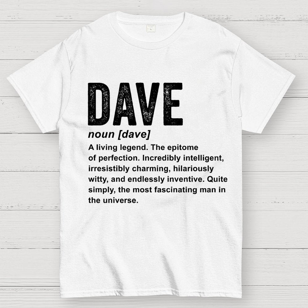Dave Definition  Funny Dave Geek T-Shirt