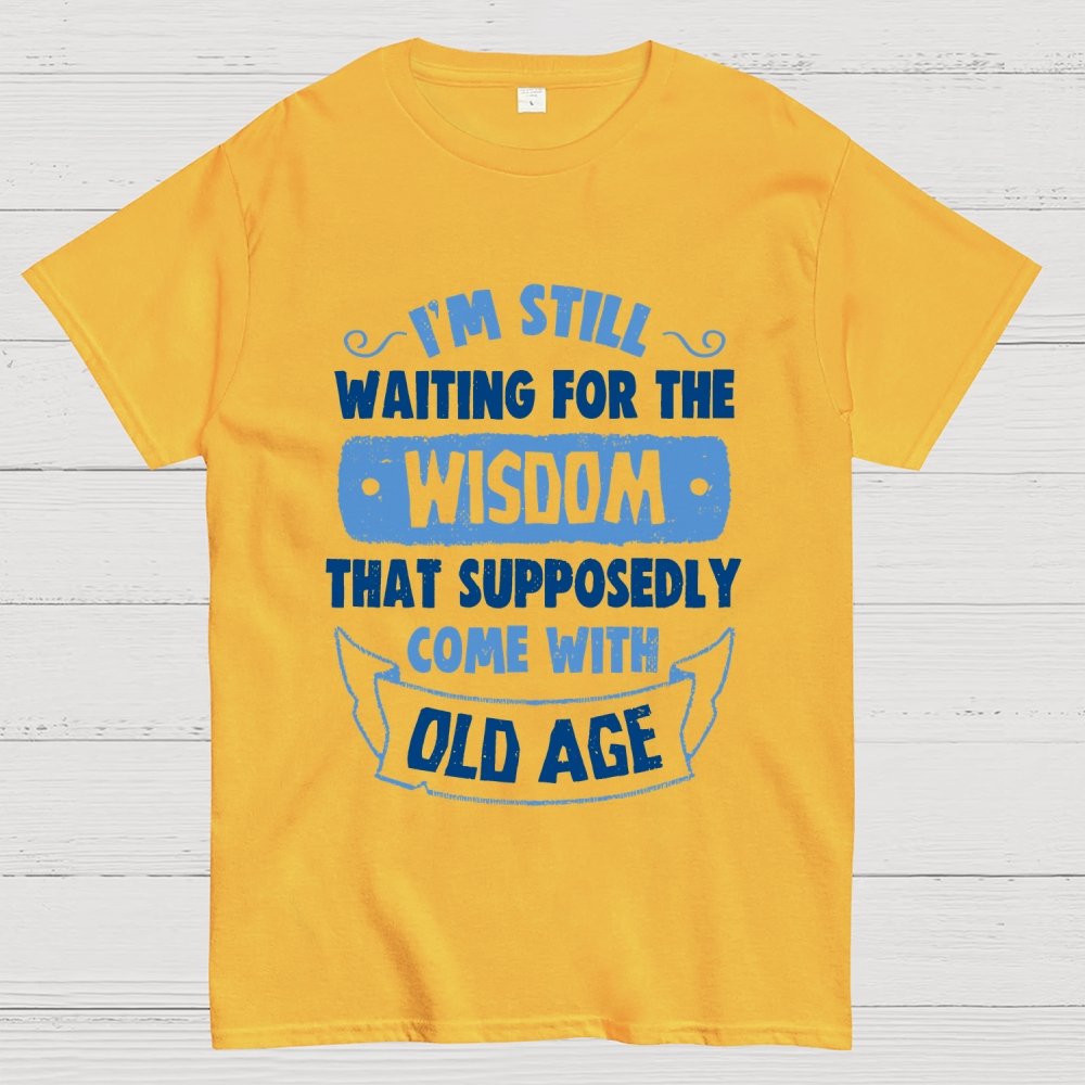 Still Waiting For The Wisdom Geek T-Shirt