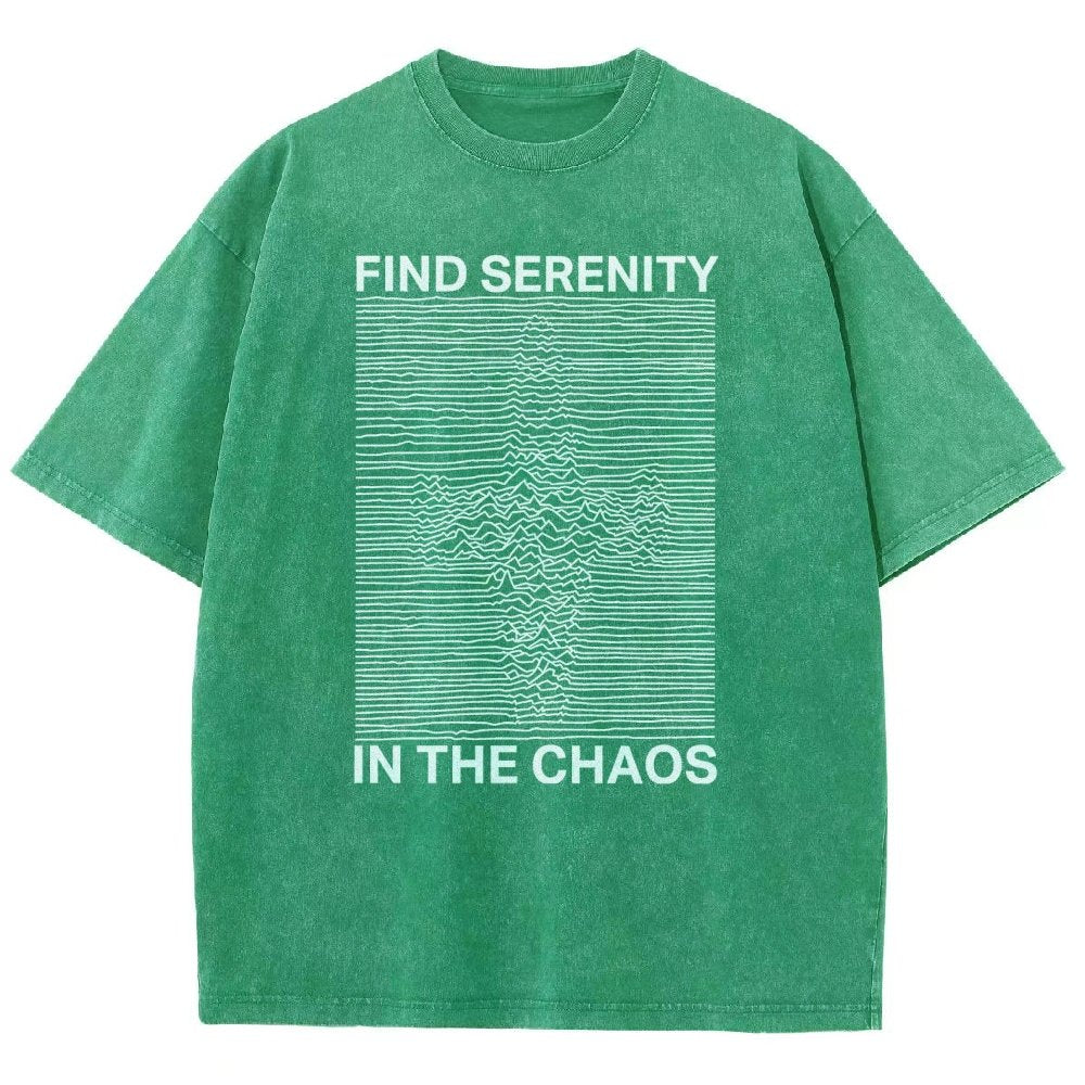 Serenity In Chaos Vintage Distressed T-shirt