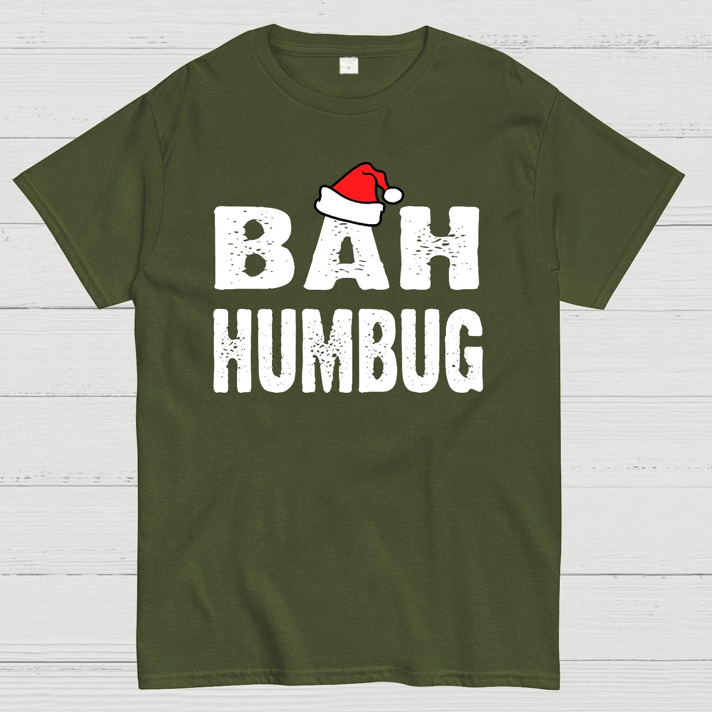 Bah! Humbug Spirit Christmas Geek T-Shirt