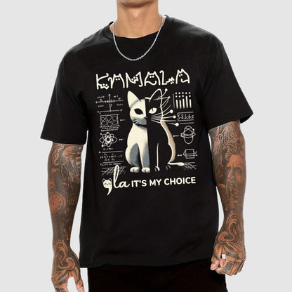 Harris 2024 Is A Scientific Choice Geek T-Shirt