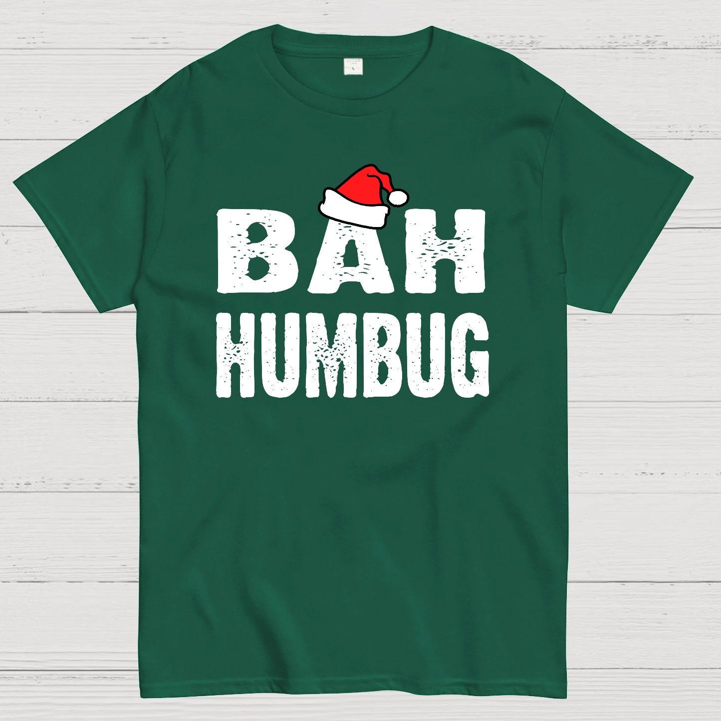 Bah! Humbug Spirit Christmas Geek T-Shirt