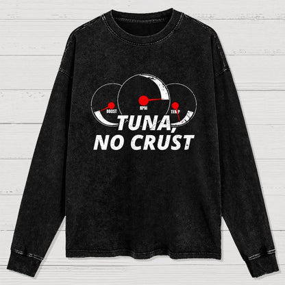 Tuna. No Crust Washed Long Sleeve Tee