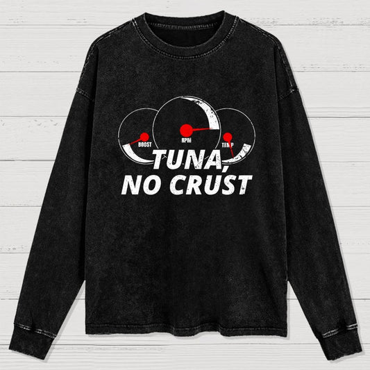 Tuna. No Crust Washed Long Sleeve Tee