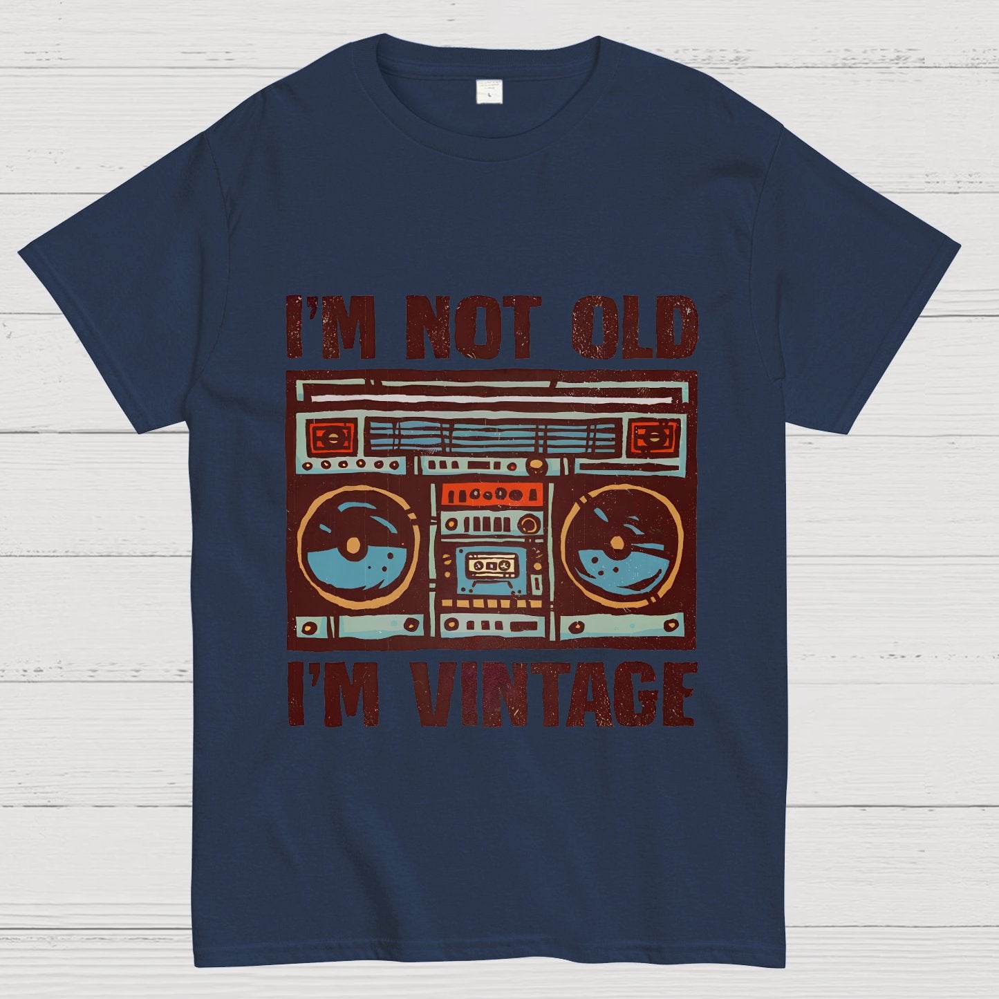 I Am Vintage Geek T-Shirt