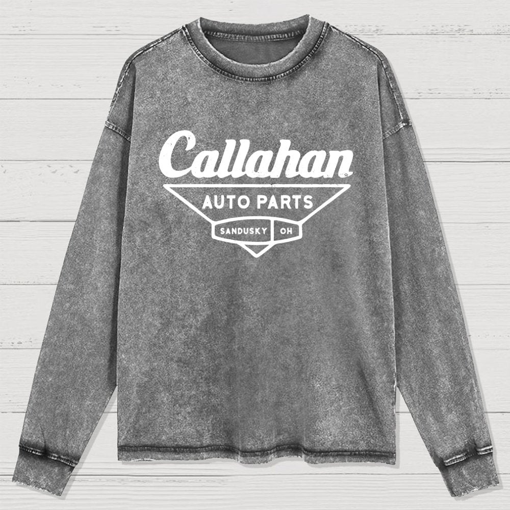 Callahan Auto Parts Washed Long Sleeve Tee