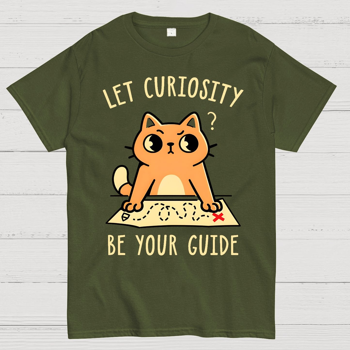 Let Curiosity Be Your Guide Geek T-Shirt