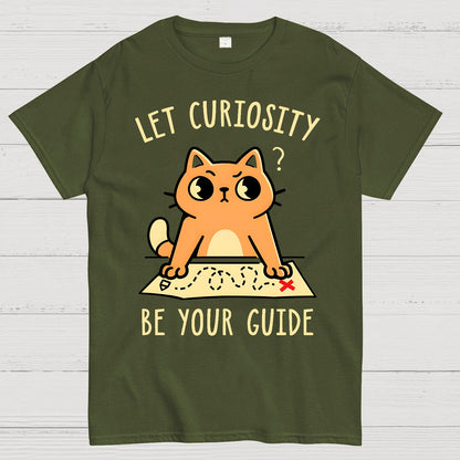 Let Curiosity Be Your Guide Geek T-Shirt
