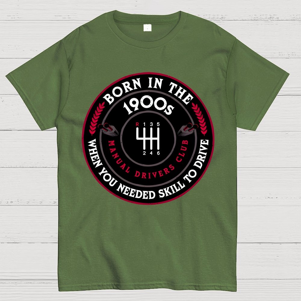 Manual Drivers Club Geek T-Shirt