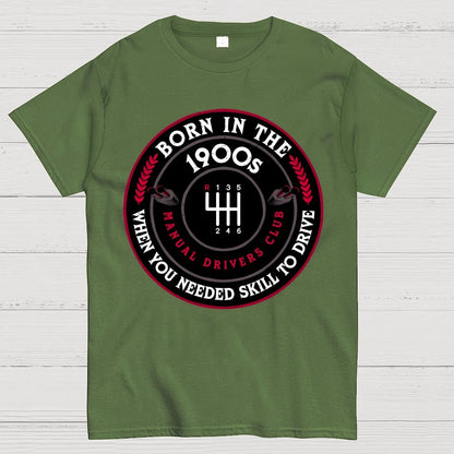 Manual Drivers Club Geek T-Shirt