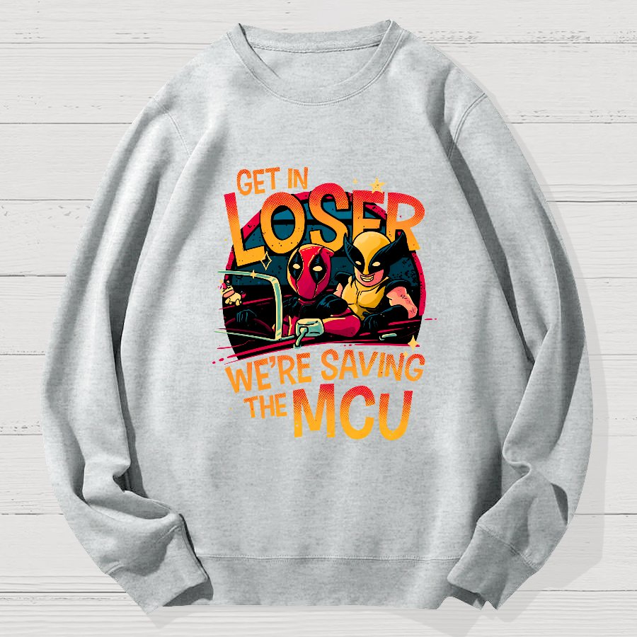 Saving The Universe Geek Cotton Sweatshirt