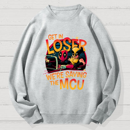 Saving The Universe Geek Cotton Sweatshirt