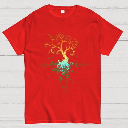 Fractal Tree Nerdy T-Shirt