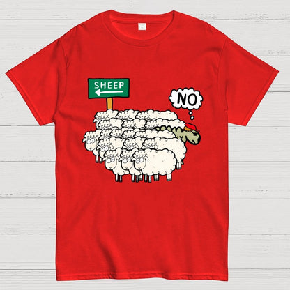 Don't Be a Sheep Geek T-Shirt