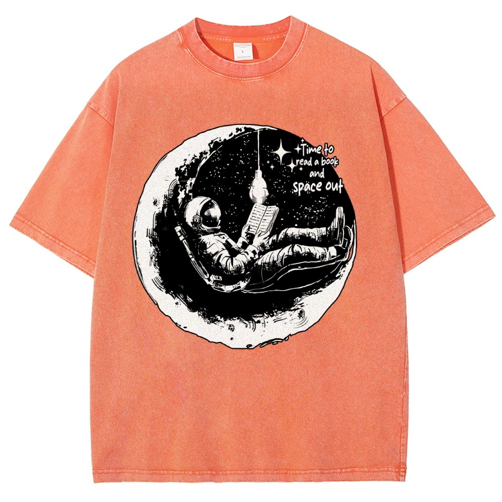 Time to read a book Vintage Distressed T-shirt
