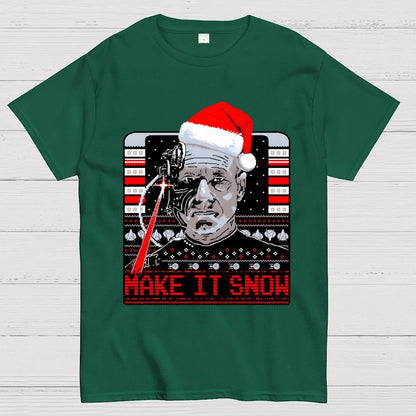 Make it snow Geek T-Shirt
