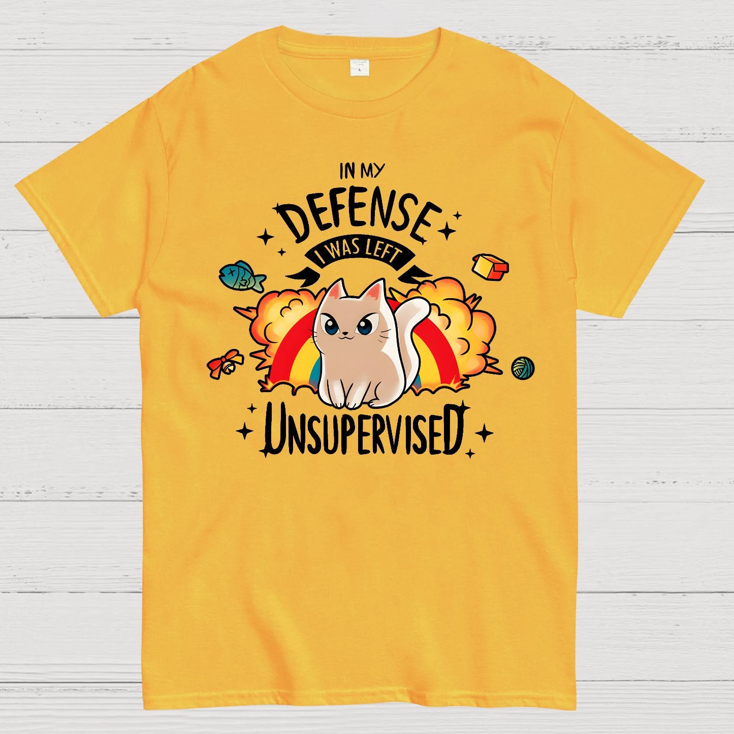 I Was Left Unsupervised Geek T-Shirt