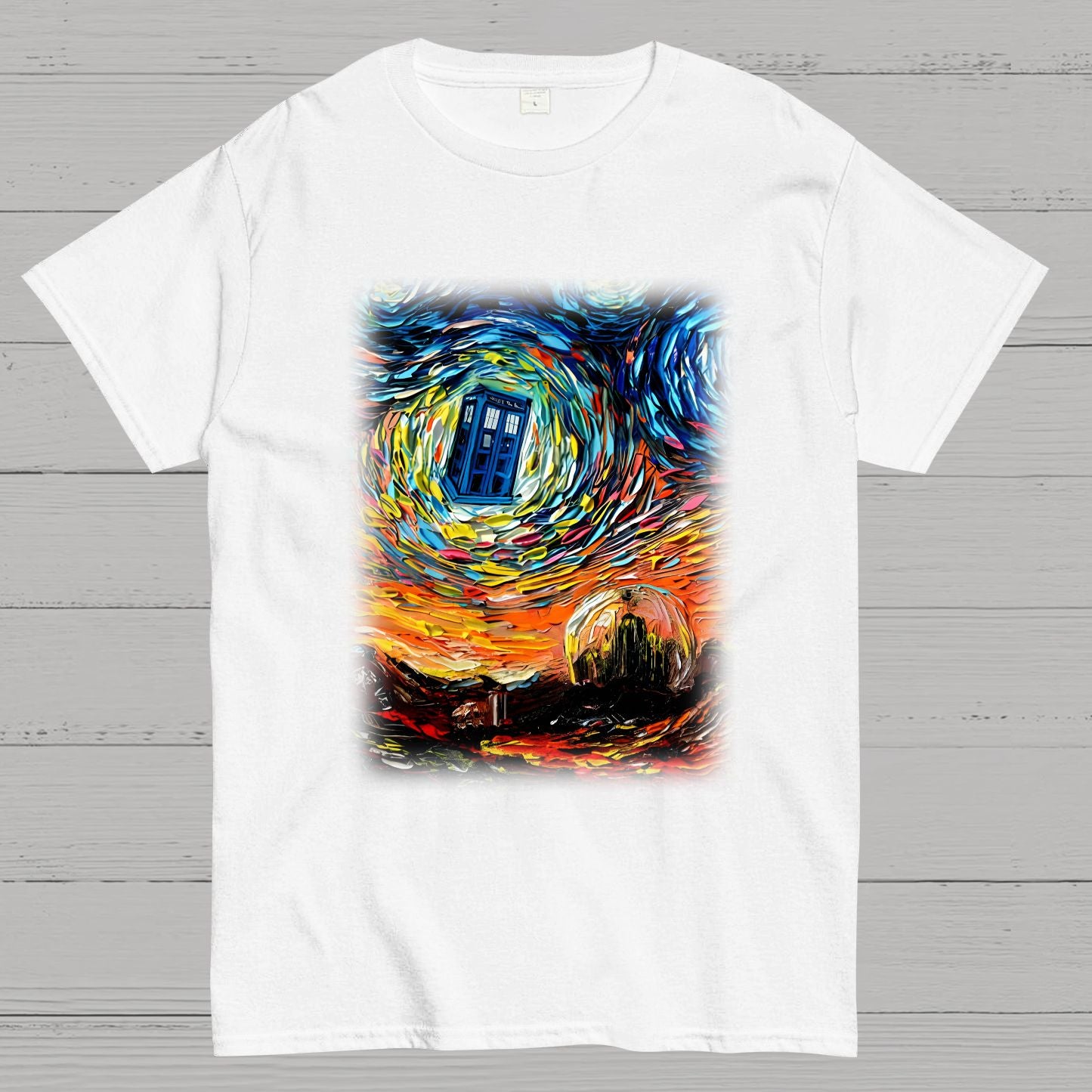 van Gogh Never Saw Mysterious Place Geeky T-Shirt