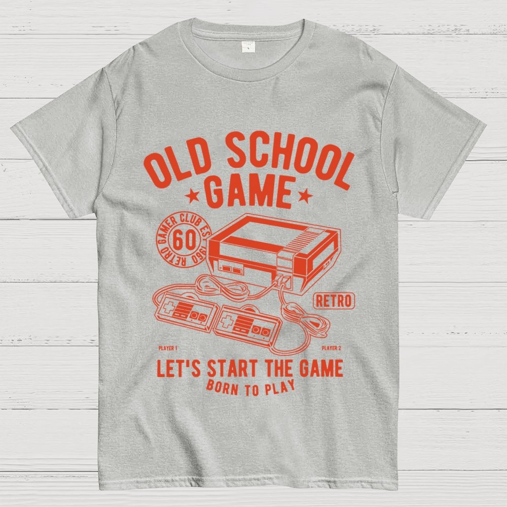 OLD SCHOOL GAME Geek T-Shirt