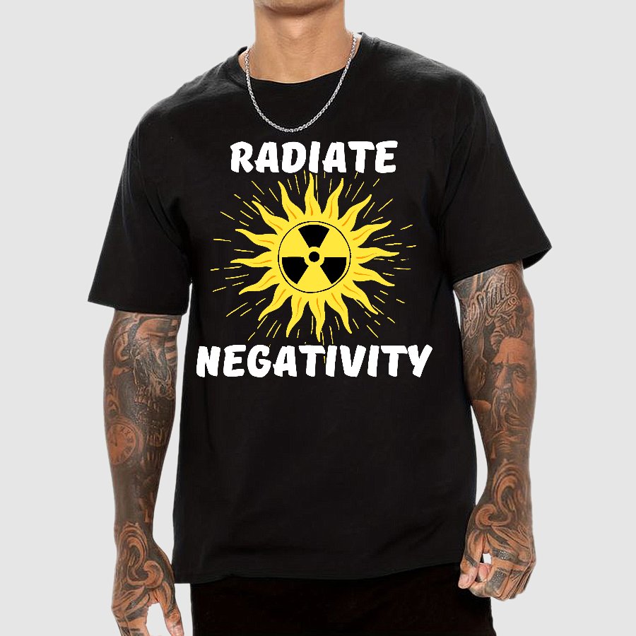 Radiate Negativity Geek T-Shirt