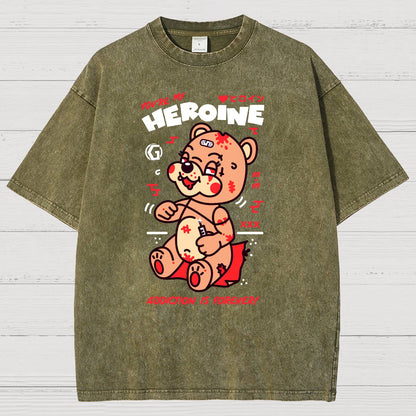 Addiction! Sarcasm Vintage Distressed T-shirt
