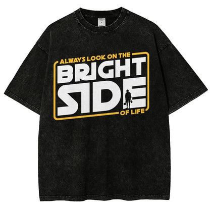 Always Look On The Bright Side Vintage Distressed T-shirt