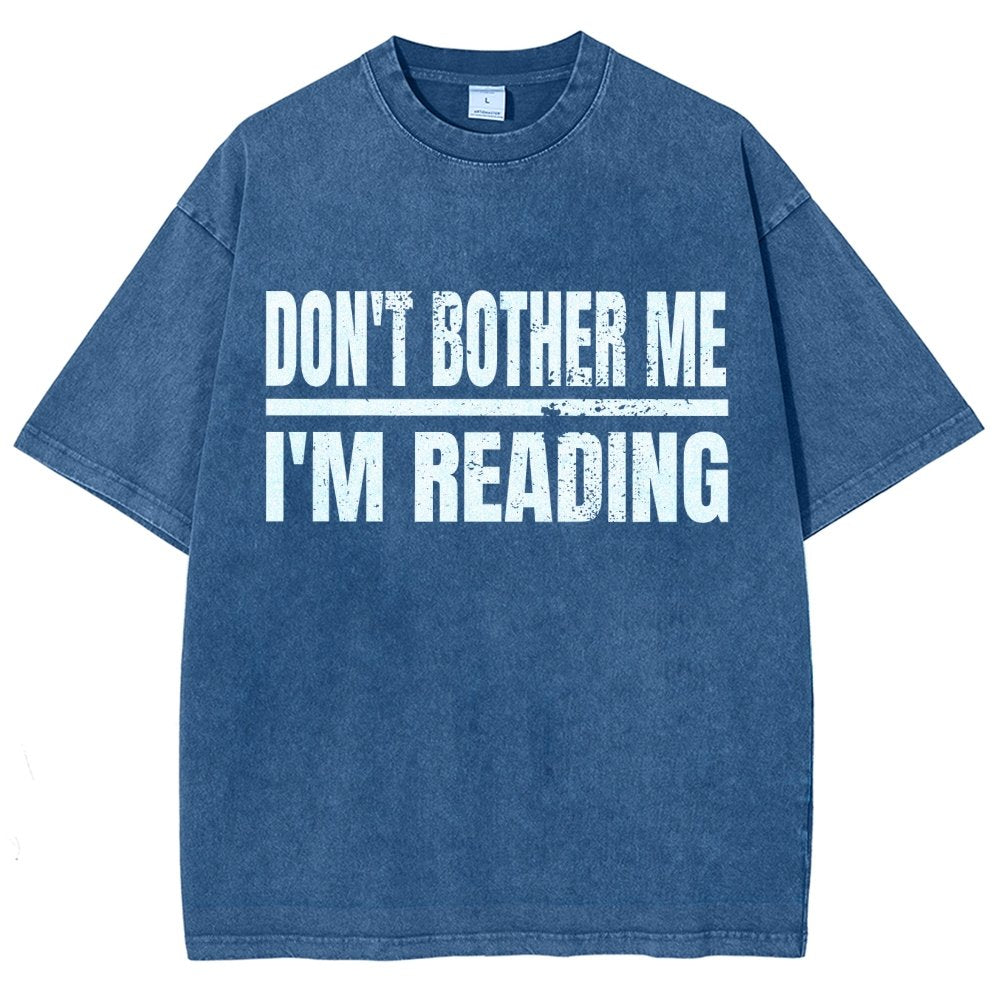Don't Bother Me Vintage Distressed T-shirt