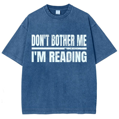 Don't Bother Me Vintage Distressed T-shirt