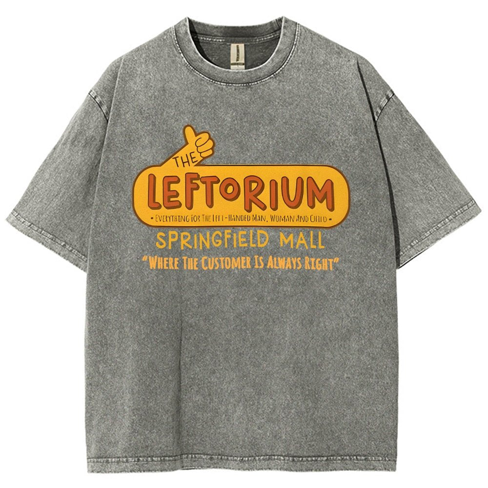 The Leftorium Store Vintage Distressed T-shirt