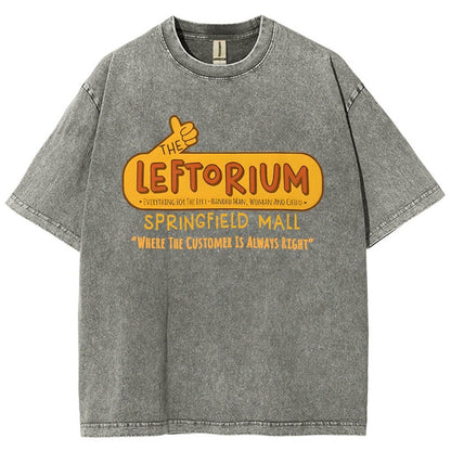 The Leftorium Store Vintage Distressed T-shirt