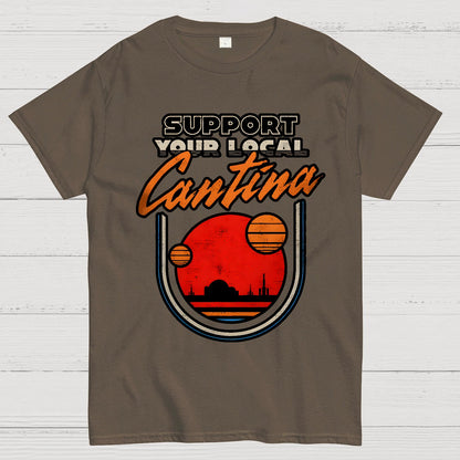Support Your Local Hangout Geek T-Shirt
