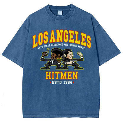 Los Angeles Hitmen Vintage Distressed T-shirt