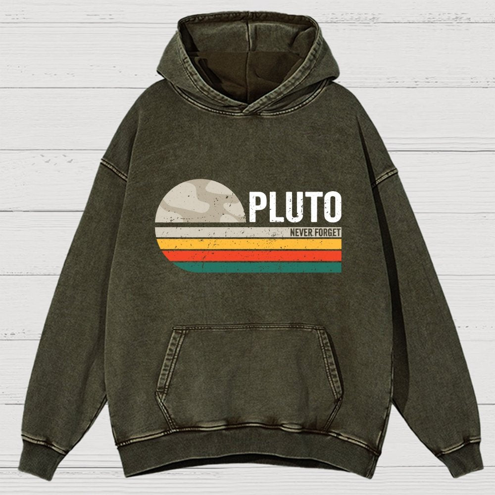 Pluto Vintage Vintage Distressed Hoodie