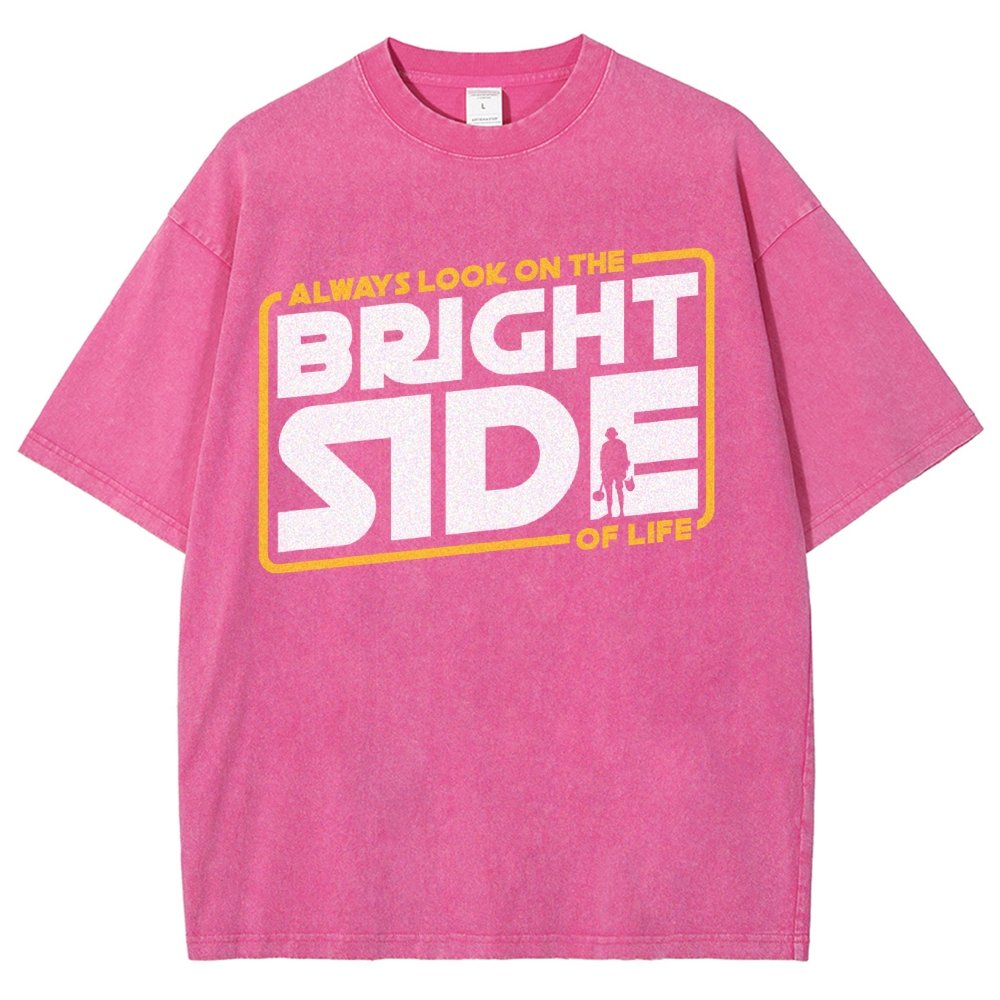 Always Look On The Bright Side Vintage Distressed T-shirt