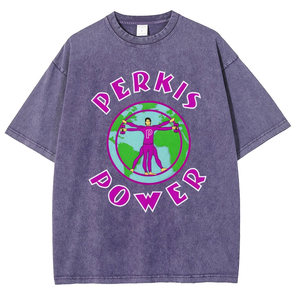 Perkis Power Vintage Distressed T-shirt