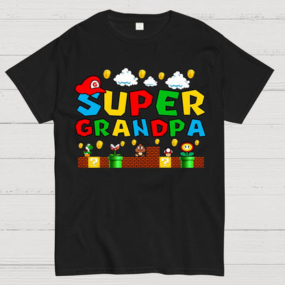 Super Grandpa Geek T-Shirt