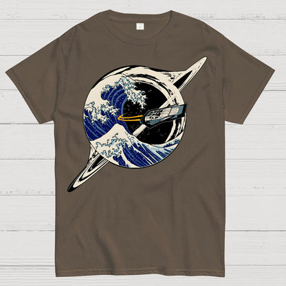 Interstellar Kanagawa Wave Geek T-Shirt