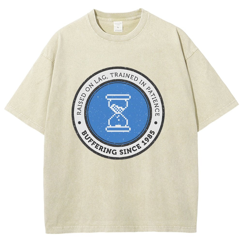 Raised on Lag Vintage Distressed T-shirt
