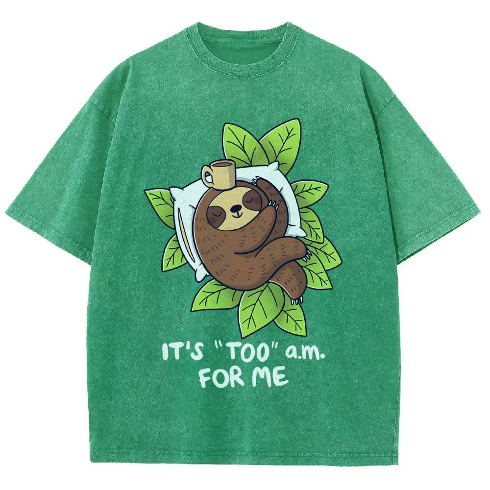 It's Too A.M. For Me Vintage Distressed T-shirt