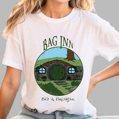 Bag Inn - Bed and Breakfast Geek T-Shirt
