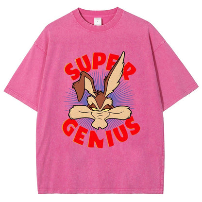 Super Genius Vintage Distressed T-shirt