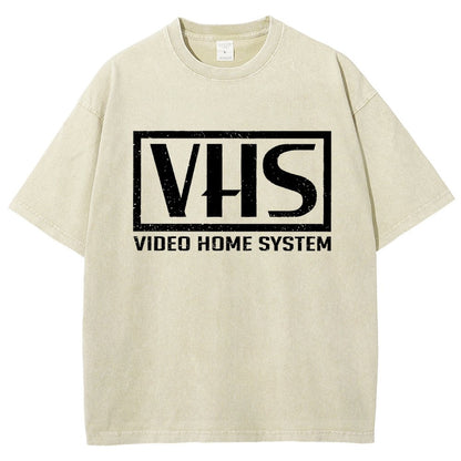 Video Home System Vintage Distressed T-shirt