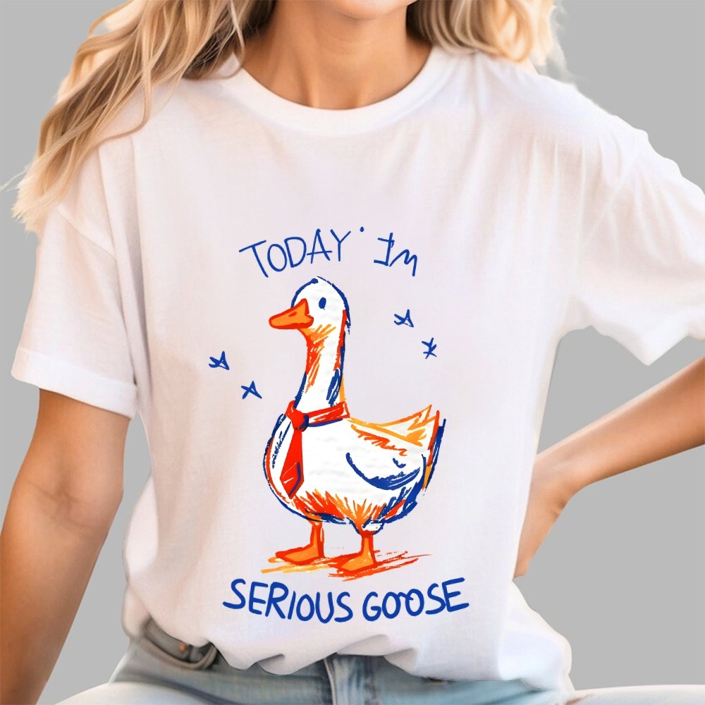 Today I'm A Serious Goose Unisex Geek T-Shirt