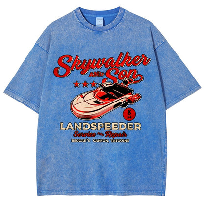 Speeder Shop Vintage Distressed T-shirt