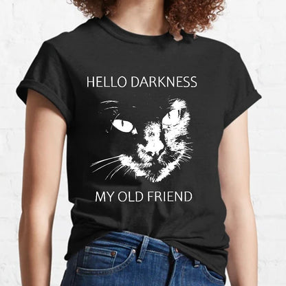 Hello Darkness My Old Friend Geeky T-Shirt