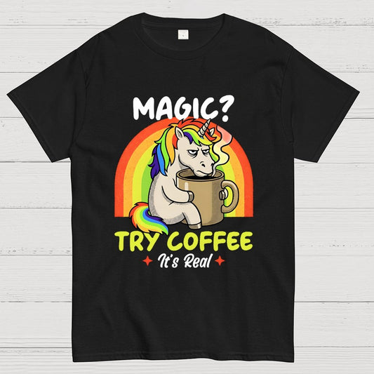 Magic Try Coffee Geek T-Shirt
