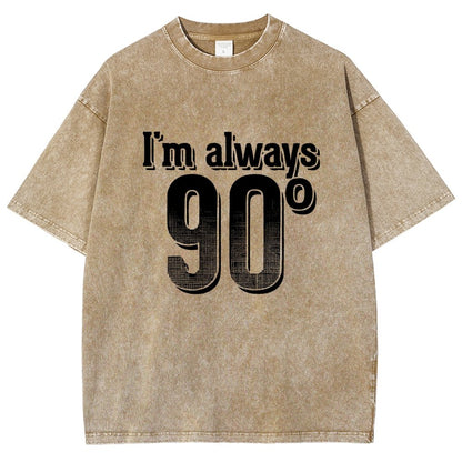 I'm Always Right Math Vintage Distressed T-shirt