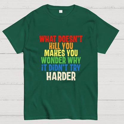 Try Harder Geek T-Shirt